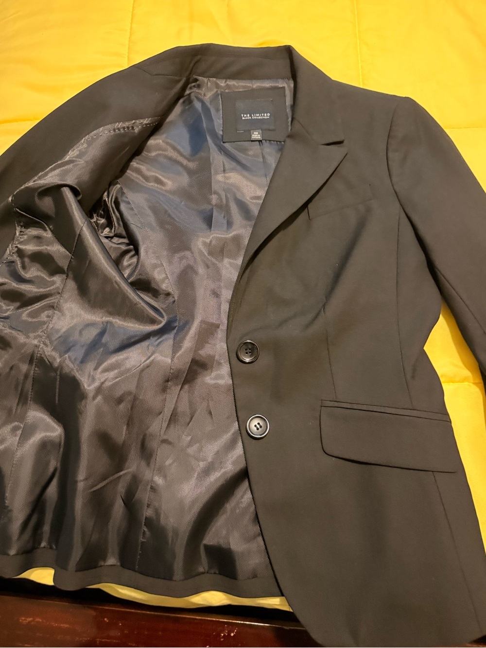 The Limited Men's Black Tailored Sport Coat